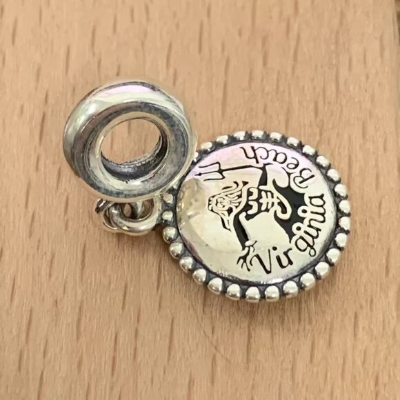 Pandora Virginia Beach Exclusive Charm, S925 Silver Bracelets - Picture 3 of 4